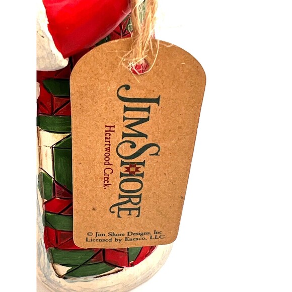 Jim Shore SANTA ARMS‎ FULL OF GIFTS Santa Ornament Heartwood Creek 6009464 New - Picture 12 of 14